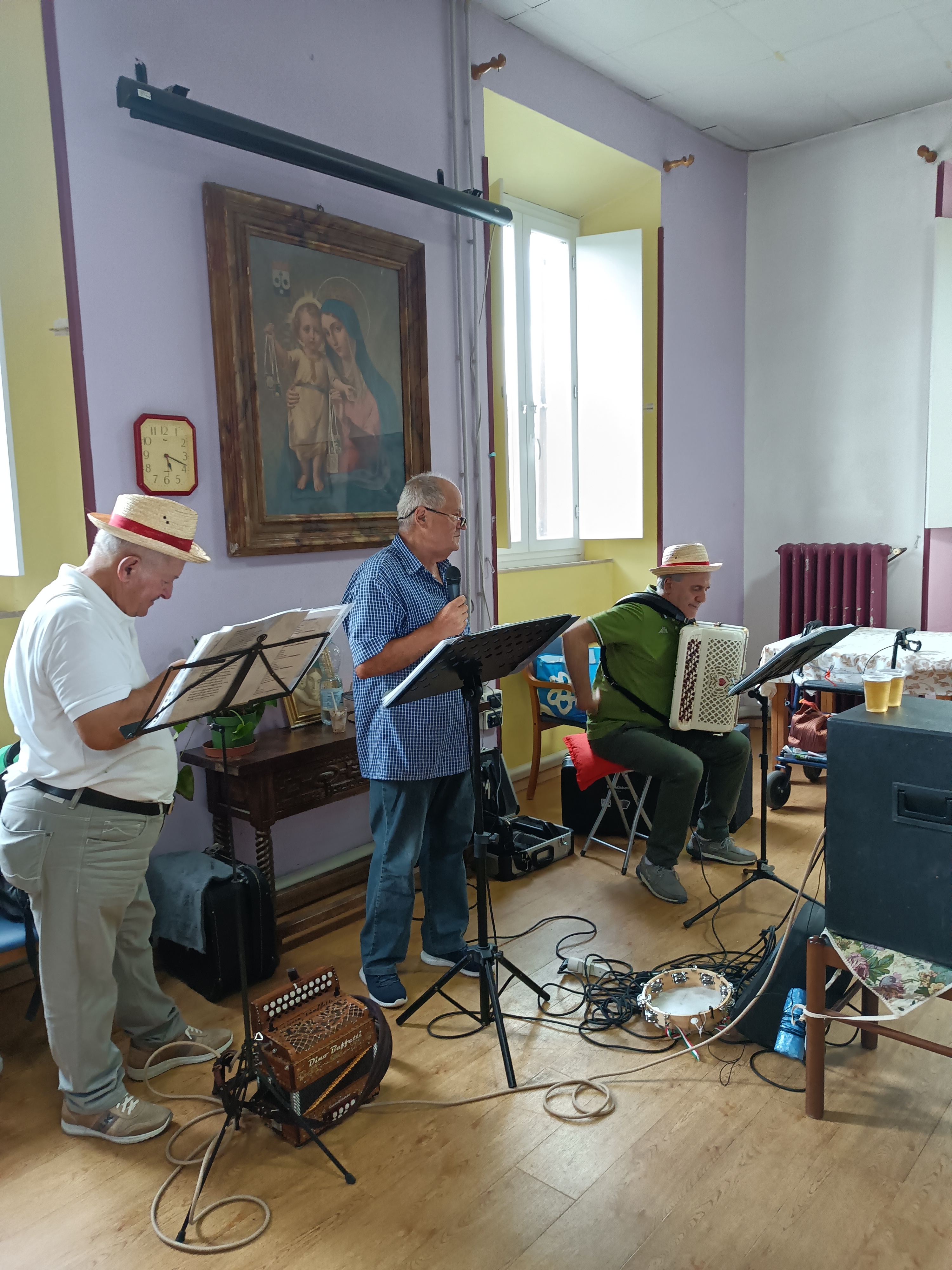 Luciano e i cantastorie di Passo di Treia