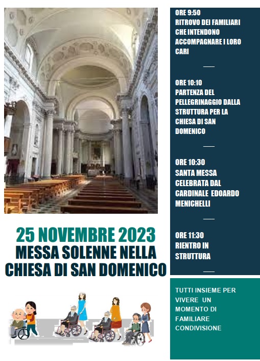 MESSA SOLENNE CON IL CARDINALE EDOARDO MENICHELLI